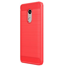 Load image into Gallery viewer, For Xiaomi  Redmi Note 4X Brushed Carbon Fiber Texture Shockproof TPU Protective Case , For Redmi Note 4X