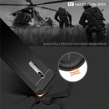 Load image into Gallery viewer, For Xiaomi  Redmi Note 4X Brushed Carbon Fiber Texture Shockproof TPU Protective Case , For Redmi Note 4X