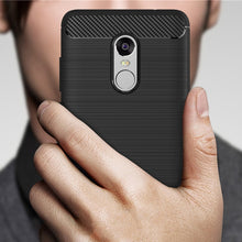 Load image into Gallery viewer, For Xiaomi  Redmi Note 4X Brushed Carbon Fiber Texture Shockproof TPU Protective Case , For Redmi Note 4X