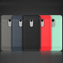 Load image into Gallery viewer, For Xiaomi  Redmi Note 4X Brushed Carbon Fiber Texture Shockproof TPU Protective Case