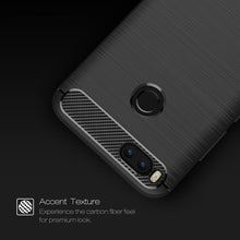 Load image into Gallery viewer, For Xiaomi  Mi 5X Carbon Fiber TPU Brushed Texture Shockproof Protective Back Cover Case