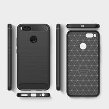 Load image into Gallery viewer, For Xiaomi  Mi 5X Carbon Fiber TPU Brushed Texture Shockproof Protective Back Cover Case