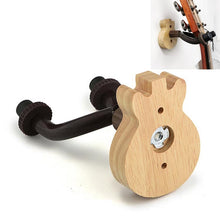 Load image into Gallery viewer, Deep Wood Grain Guitar Ukulele Wood Wall Hook, MI0013A, MI0013B