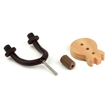 Load image into Gallery viewer, Deep Wood Grain Guitar Ukulele Wood Wall Hook, MI0013A, MI0013B