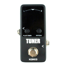 Load image into Gallery viewer, KOKKO FTN2 Guitar Mini Monoblock Effects Pedal Tuner, High Sensitivity Dual Mode Display Screen, FTN2