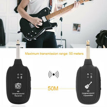 Load image into Gallery viewer, For Electric Guitar Wireless Sound Pickup Wireless Transmission System, Guitar Wireless Sound Pickup