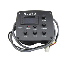 Load image into Gallery viewer, JOYO JE-305 Guitar Pickup 4-Band EQ Preamp Tuner Pickup Equalizer with Tuning Function, JE-305