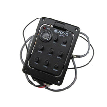 Load image into Gallery viewer, JOYO JE-307 Guitar Pickup 5-Band Equalizer Folk Guitar EQ Acoustic guitarra Pickup Preamp Electric Digital Tuner, JE-307