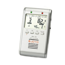 Load image into Gallery viewer, JOYO JM-90 Mini Portable Rechargeable Clip-on LED Indicator Electronic Digital Metronome Tone Generator Tuner for Guitar Violin Ukulele, JM-90 (Black), JM-90 (White)
