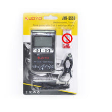 Load image into Gallery viewer, JOYO JMT-555B Metronome Tuner Chromatic Digital LCD Backlight with Tone Generator 3 in 1 Kit for Guitar Violin Ukulele, JMT-555B