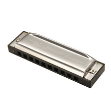 Load image into Gallery viewer, Swan SW1020-7 10 Holes Diatonic Blues Harp Harmonica Adult Student Children Beginner Instruments, SW1020-7 10 Holes Polyphonic Harmonica