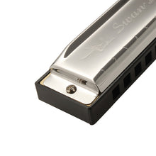 Load image into Gallery viewer, Swan SW1020-7 10 Holes Diatonic Blues Harp Harmonica Adult Student Children Beginner Instruments, SW1020-7 10 Holes Polyphonic Harmonica