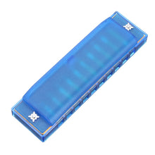 Load image into Gallery viewer, Swan SW1020-2 10 Holes 20 Tones Transparent Harmonicas Musical Instruments Diatonic Harp