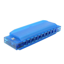Load image into Gallery viewer, Swan SW1020-2 10 Holes 20 Tones Transparent Harmonicas Musical Instruments Diatonic Harp