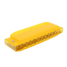 Load image into Gallery viewer, Swan SW1020-2 10 Holes 20 Tones Transparent Harmonicas Musical Instruments Diatonic Harp