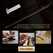Load image into Gallery viewer, 4/4 Full Size Acoustic Violin Handmade Solid Wood Violin, Violin