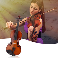 Load image into Gallery viewer, 4/4 Full Size Acoustic Violin Handmade Solid Wood Violin, Violin