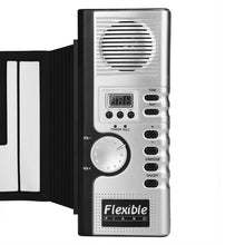 Load image into Gallery viewer, 61 Keys Portable Flexible Roll Up Electronic Soft Keyboard Piano with Speakers, 61 Keys