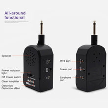 Load image into Gallery viewer, JOYO JA-01 2W Large Volume Guitar Amplifier Mini Portable Electric Guitar Bass Speakers with Distortion Timbre, Support MP3 / Earphone, JA-01