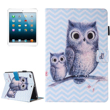 Load image into Gallery viewer, For iPad mini 4 / 3 / 2 / 1 Horizontal Flip Leather Case with Holder &amp; Wallet &amp; Card Slots &amp; Pen Slot