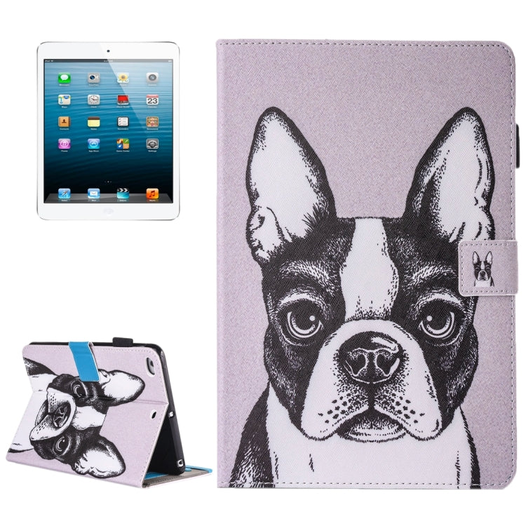 For iPad mini 4 / 3 / 2 / 1 Horizontal Flip Leather Case with Holder & Wallet & Card Slots & Pen Slot