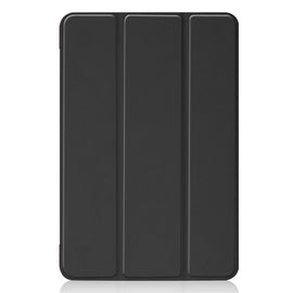 Custer Texture Horizontal Flip Smart PU Leather Case for iPad Mini 4 / Mini 5, with Sleep / Wake-up Function & Three-folding Holder, For iPad Mini 4 / Mini 5