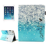 For iPad mini 4 / mini 3 / mini 2 / mini Universal Pattern Horizontal Flip Leather Protective Case with Holder & Card Slots & Sleep