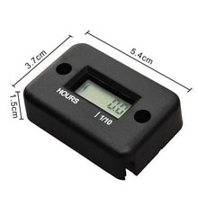 Load image into Gallery viewer, B708BK Waterproof Timer Digital Alarm Clock  for Motorcycle ATV, B708BK Waterproof Timer