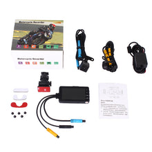 Load image into Gallery viewer, MT-80 3.0 inch 140 Degrees Wide Angle HD Video Motorcycle Dual  Camera DVR, Support TF Card (32GB Max), MT-80