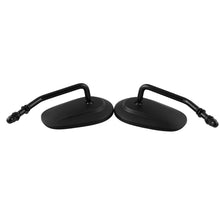 Load image into Gallery viewer, MB-MR008-BK Motorcycle Modified Rotatable Matt Rear View Mirror Set for Harley Davidson XL 883 1200, For Harley Davidson XL 883 1200