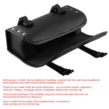 Load image into Gallery viewer, MB-OT012-BK Motorcycle Modification Accessories Universal PU Leather Waterproof Tool Bag, Size: 30.5 x 12 x 9cm, Waterproof Tool Bag