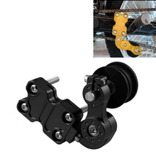Load image into Gallery viewer, HC154 Motorcycle Modified Accessories Universal Aluminum Alloy Chain Adjuster, Aluminum Alloy Black, Aluminum Alloy Gold, Aluminum Alloy Red, Aluminum Alloy Silver