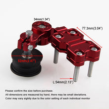 Load image into Gallery viewer, HC154 Motorcycle Modified Accessories Universal Aluminum Alloy Chain Adjuster, Aluminum Alloy Black, Aluminum Alloy Gold, Aluminum Alloy Red, Aluminum Alloy Silver