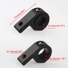 Load image into Gallery viewer, MB-EA076-1 Motorcycle Modification Accessories 20-30mm Universal Guardrail Spotlight Fixed Clip Bracket, Spotlight Fixed Clip Bracket
