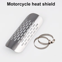 Load image into Gallery viewer, MB-EX014-S Motorcycle Modification Accessories Iron 75mm Exhaust Pipe Heat Shield for Kawasaki, MB-EX014-S