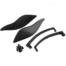 Load image into Gallery viewer, MB-OT360 2 PCS Adjustable Air Deflectors Side Wings Fairing Side Cover Shield for for 2014-2019 Harley Davidson Touring Electra / Street / Tri Glide / CVO, Side Cover Shield