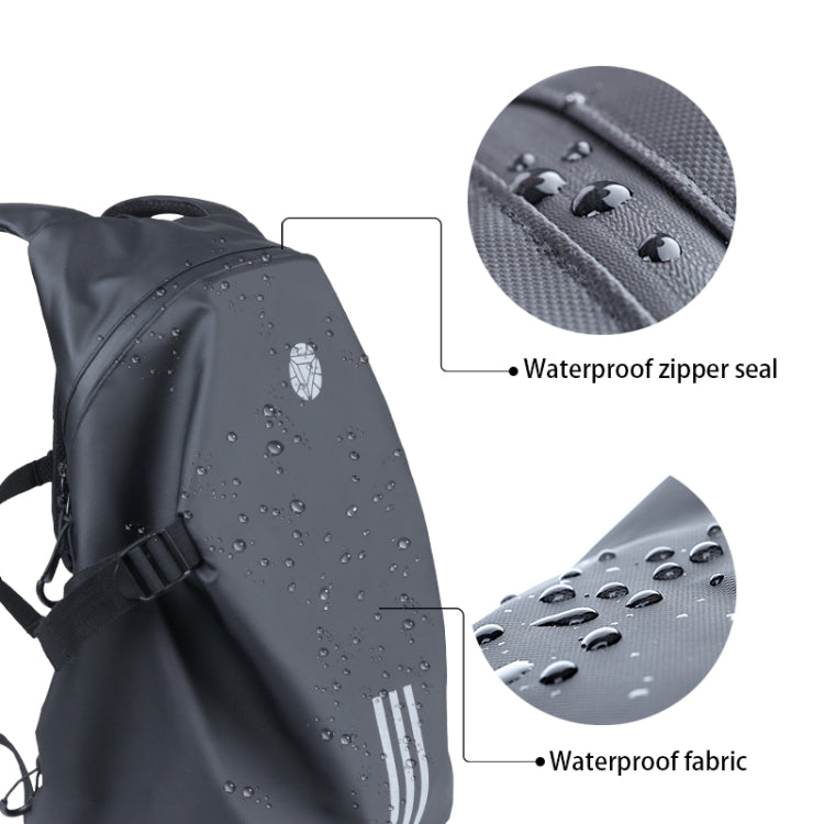 Motorcycle Rainproof Shoulders Helmet Soft Riding Backpack, Soft  Backpack