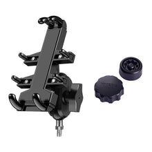 Load image into Gallery viewer, M10 Bolt Ball-Head Motorcycle Multi-function Eight-jaw Aluminum Phone Navigation Holder Bracket with Anti-theft Knobs, M10 Bolt+Anti-theft Knobs