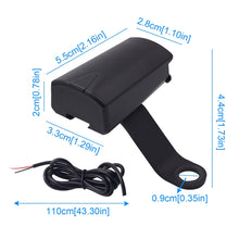 Load image into Gallery viewer, Motorcycle Waterproof DC 8-32V 5V / 1.2A Rearview Mirror USB Phone Charger Adapter, with Indicator Light, 1 USB Port
