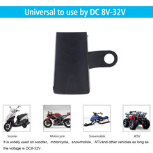 Load image into Gallery viewer, Motorcycle Waterproof DC 8-32V 5V / 1.2A Rearview Mirror USB Phone Charger Adapter, with Indicator Light, 1 USB Port