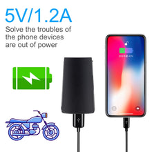 Load image into Gallery viewer, Motorcycle Waterproof DC 8-32V 5V / 1.2A Rearview Mirror USB Phone Charger Adapter, with Indicator Light, 1 USB Port