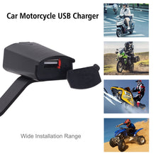 Load image into Gallery viewer, Motorcycle Waterproof DC 8-32V 5V / 1.2A Rearview Mirror USB Phone Charger Adapter, with Indicator Light, 1 USB Port