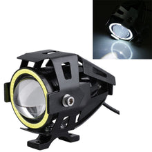 Load image into Gallery viewer, U7 10W 1000LM CREE LED Waterproof IP67 Headlamp Light with Angel Eyes Light for Motorcycle / SUV, DC 12V, U7 10W 1000LM White Light, U7 10W 1000LM Colorful Light