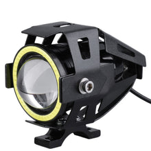 Load image into Gallery viewer, U7 10W 1000LM CREE LED Waterproof IP67 Headlamp Light with Angel Eyes Light for Motorcycle / SUV, DC 12V, U7 10W 1000LM White Light, U7 10W 1000LM Colorful Light