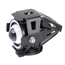 Load image into Gallery viewer, U7 10W 1000LM CREE LED Life Waterproof Headlamp Light with Angel Eyes Light for Motorcycle / SUV, DC 12V, U7 10W 1000LM Red Light, U7 10W 1000LM Blue Light