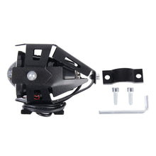 Load image into Gallery viewer, U7 10W 1000LM CREE LED Life Waterproof Headlamp Light with Angel Eyes Light for Motorcycle / SUV, DC 12V, U7 10W 1000LM Red Light, U7 10W 1000LM Blue Light