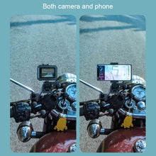 Load image into Gallery viewer, RUIGPRO Motorcycle Handlebar Alloy Phone Bracket for GoPro/ Insta360/DJI OSMO Sport Camera