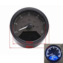 Load image into Gallery viewer, Universal Motorcycle Retro Modified Instrument Odometer LCD Instrument Assembly, Retro Instrument Odometer