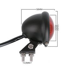 Load image into Gallery viewer, Speedpark 12V Motorcycle Modified Tail Light Brake Light for Harley, For Harley(Black), For Harley(Black Red), For Harley(Silver+Black), For Harley(Silver+Red)