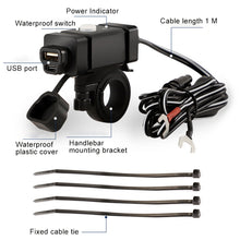Load image into Gallery viewer, Motorcycle Mobile Phone Charger QC3.0 PD Fast Charge Charger U-type Terminal, U-type Terminal